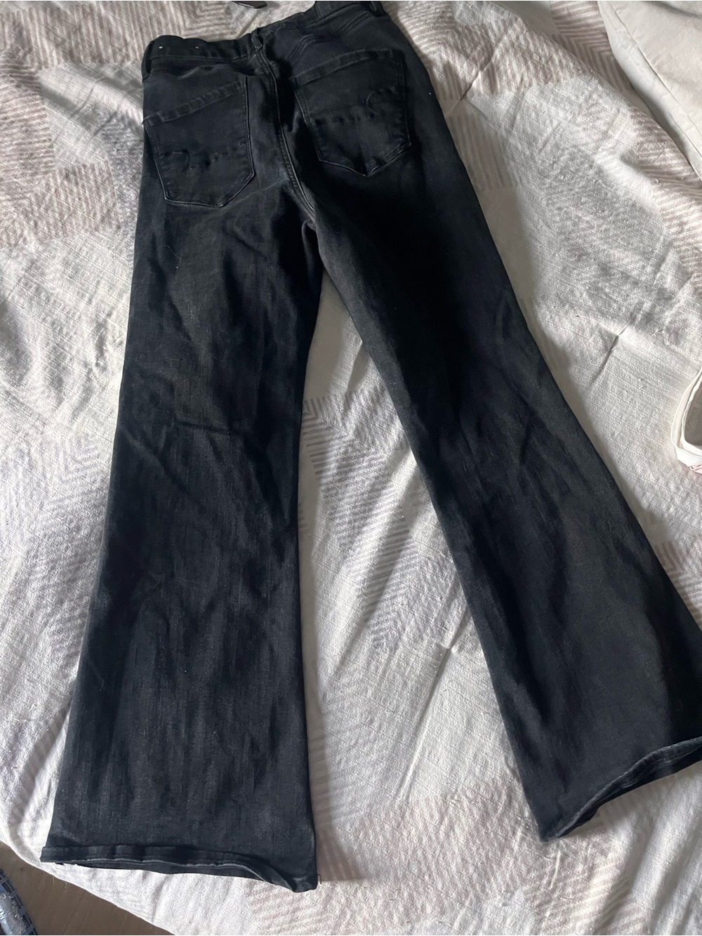 American Eagle Outfitters Black Flare Jeans